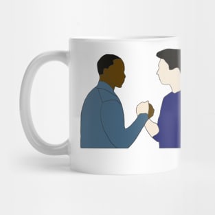 sam and bucky a friend in common Mug